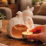 calabaza halloween portavelas legami para pintar
