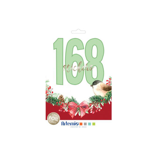 Libro 168 Pegatinas Navideñas Christmas Berrie