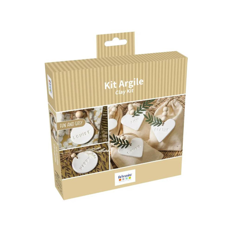 KIT ARCILLA CORAZONES Y CIRCULOS