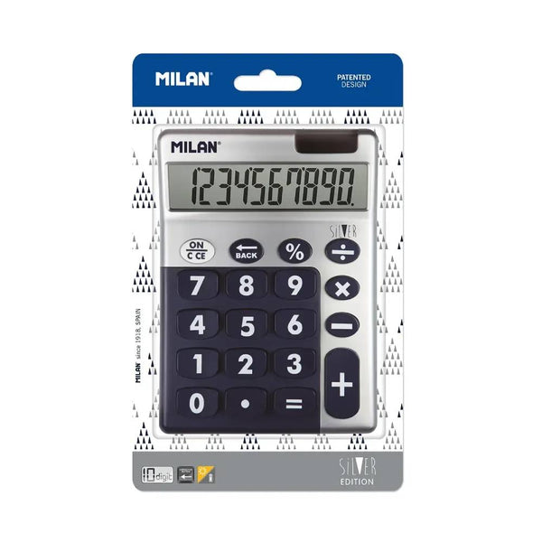 CALCULADORA MILAN Silver AZUL