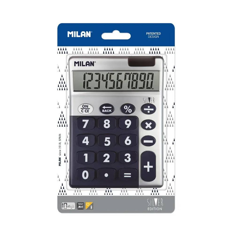 CALCULADORA MILAN Silver AZUL