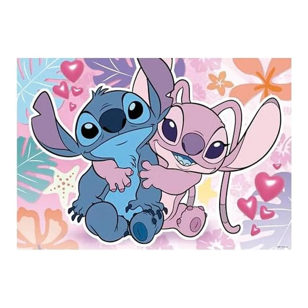 Puzzle 300 Piezas Stitch & Ángel Disney