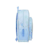 mochila junior elsa frozen azul