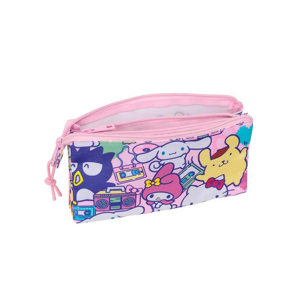 estuche escolar rosa hello kitty sanrio