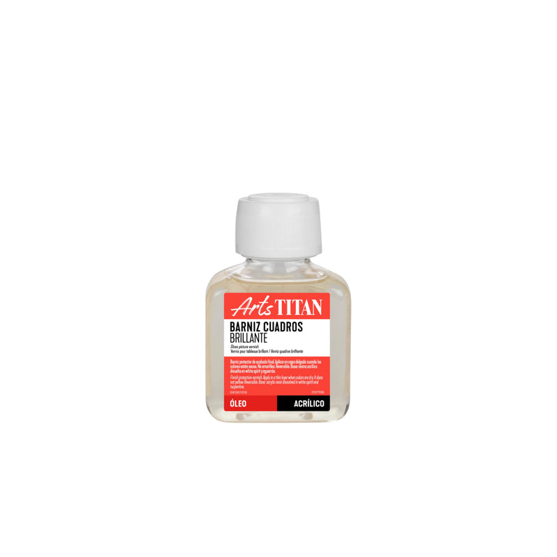 Titan 100ml Barniz Cuadros Brillante
