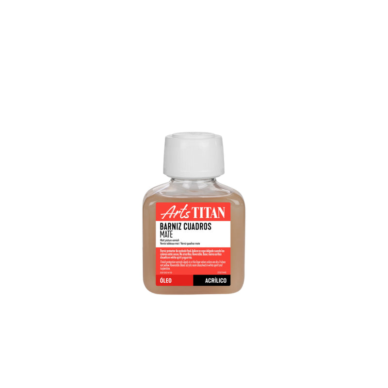 Titan 100ml Barniz Cuadros Mate