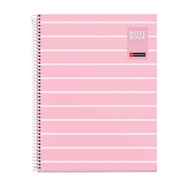 Cuaderno A4 80 CLA BETWEEN THE LINES ROSA