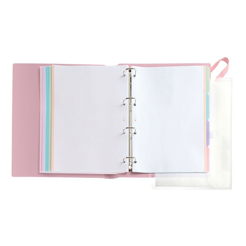 Pasta A4 com Recargas de Limonada Miquelrius