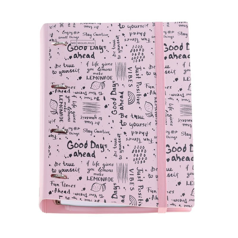 Pasta A4 com Recargas de Limonada Miquelrius