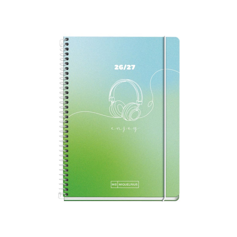 Agenda Escolar Activa Semana Vista Design Enjoy 2026-27 Miquelrius