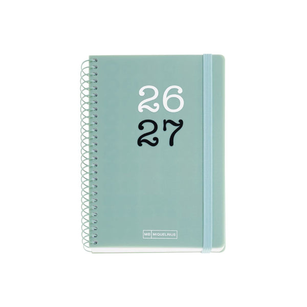Agenda Escolar Activa Día Página College Verde 2026-27 Miquelrius
