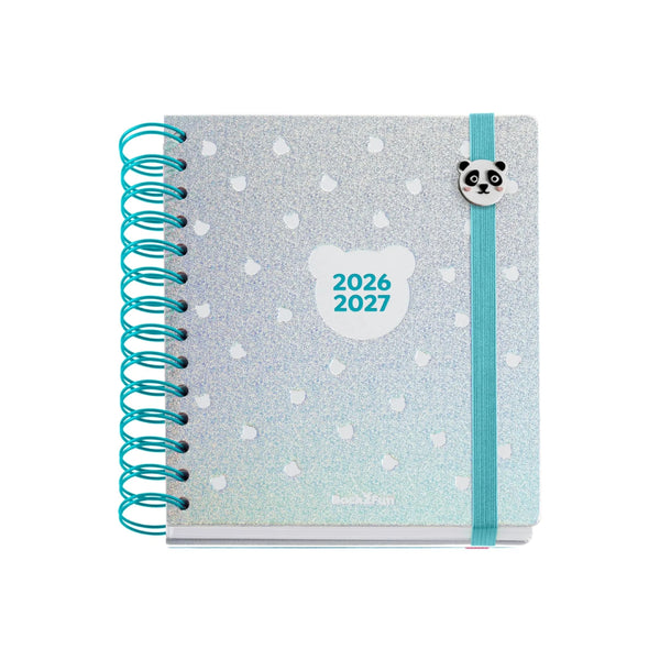 Agenda Escolar B2F Día Página Panda 2026-27 Miquelrius