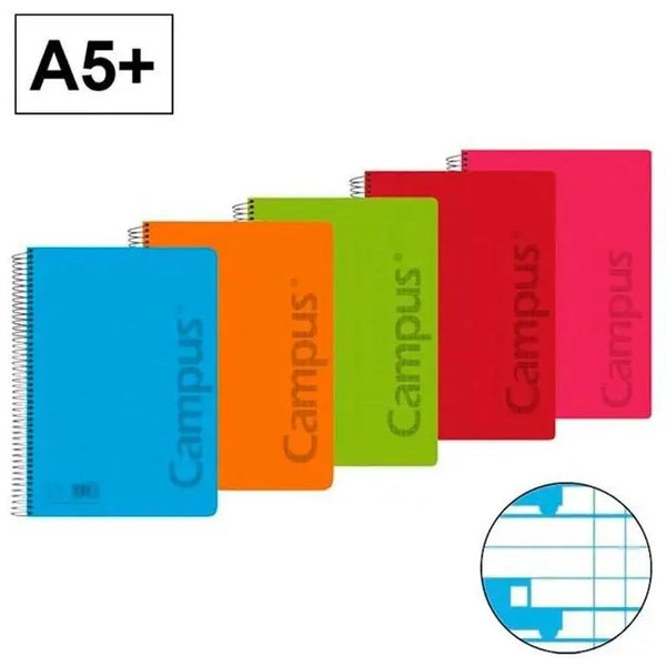 Cuaderno Cuadriculado A5 Campus
