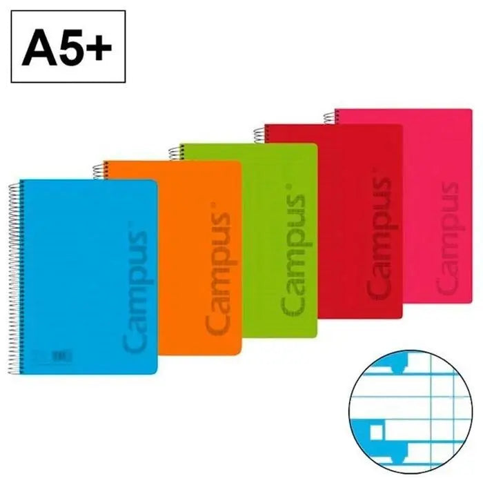 Cuaderno Cuadriculado A5 Campus