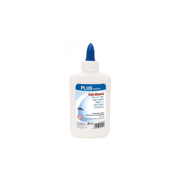 Cola Blanca 125gr Plus Office