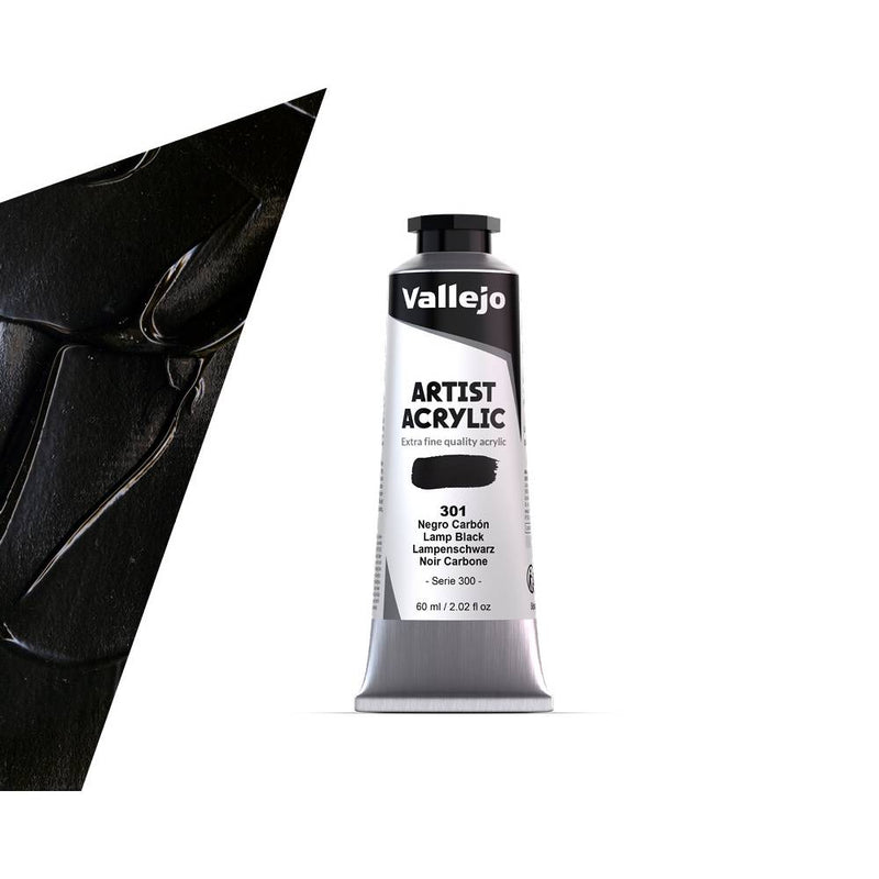 16301 - ACRIL ARTIST 60ML S300 NEGRO CARBÓN
