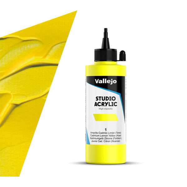 22001 - ACRILSTUDIO 200ML CAD AMARILLO LIMÓN TON