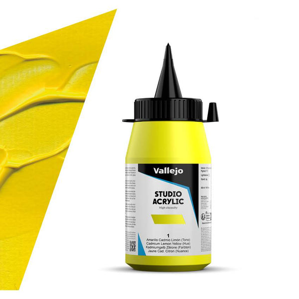 23001 - ACRILSTUDIO 500ML CADMIO AMARILLO LIMÓN TON