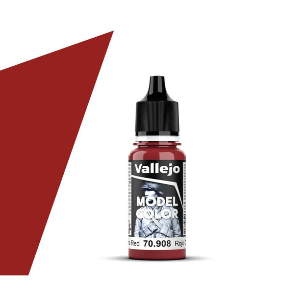 Vallejo Model Color 17 ml - 70908 Rojo Carmín