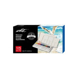 ESTUCHE 15 PZAS POCKETBOX ACUARELAS 12 ML