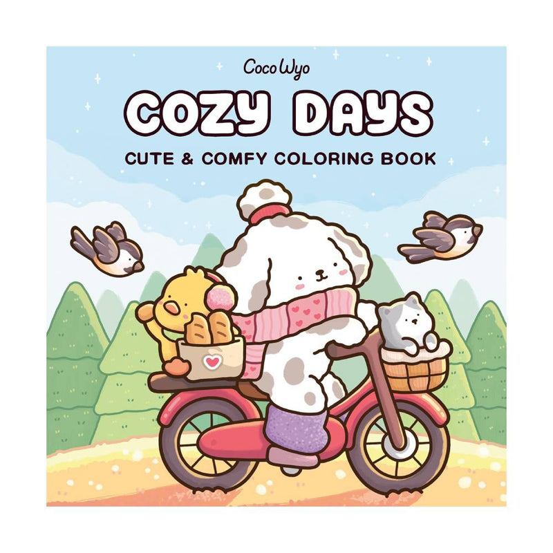 LIBRO DE MODA RRSS PARA COLOREAR COZY DAYS