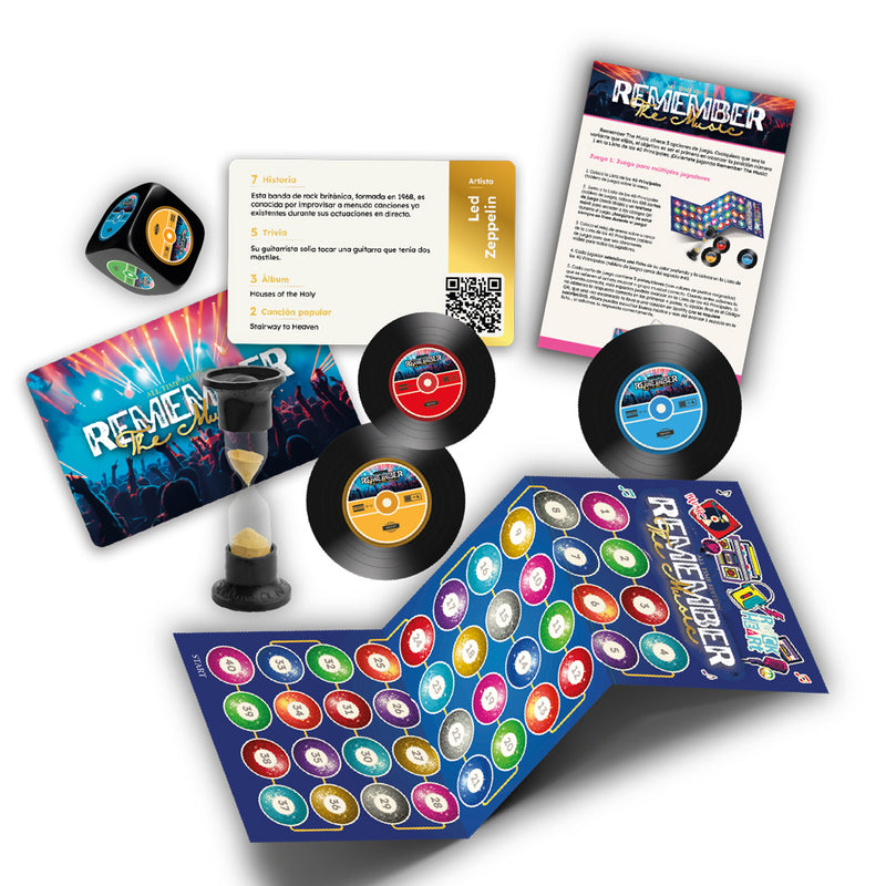 remember the music juego de mesa familiar