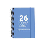 MIM AGENDA ESCOLAR 26/27 TDURA A5 SVI AZUL CLARO