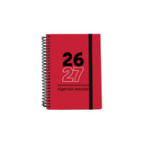 MIM AGENDA ESCOLAR 26/27 TDURA A6 DP ROJA
