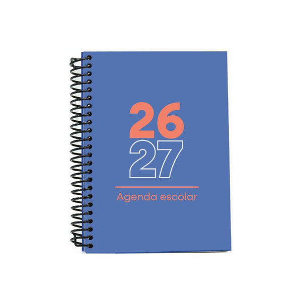 MIM AGENDA ESCOLAR 26/27 TPP A5 DP AZUL OSCURO