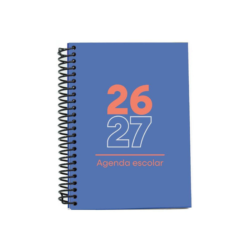 MIM AGENDA ESCOLAR 26/27 TPP A5 DP AZUL OSCURO