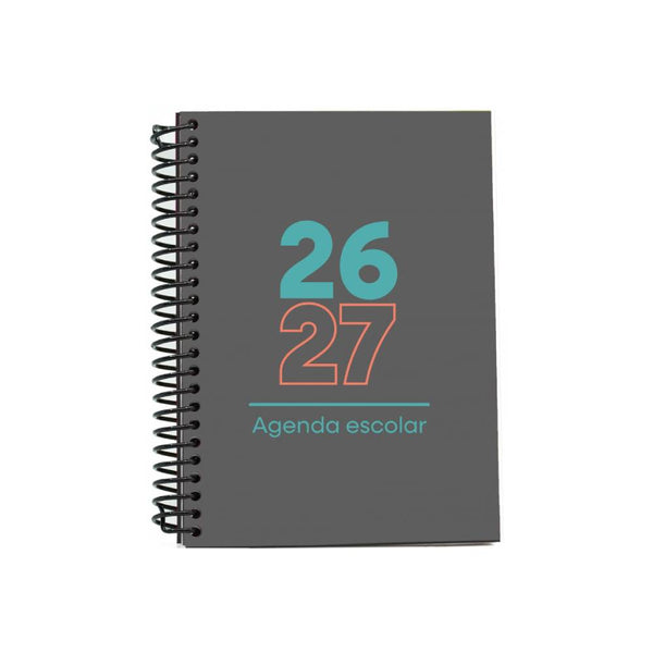 MIM AGENDA ESCOLAR 26/27 TPP A5 DP NEGRA