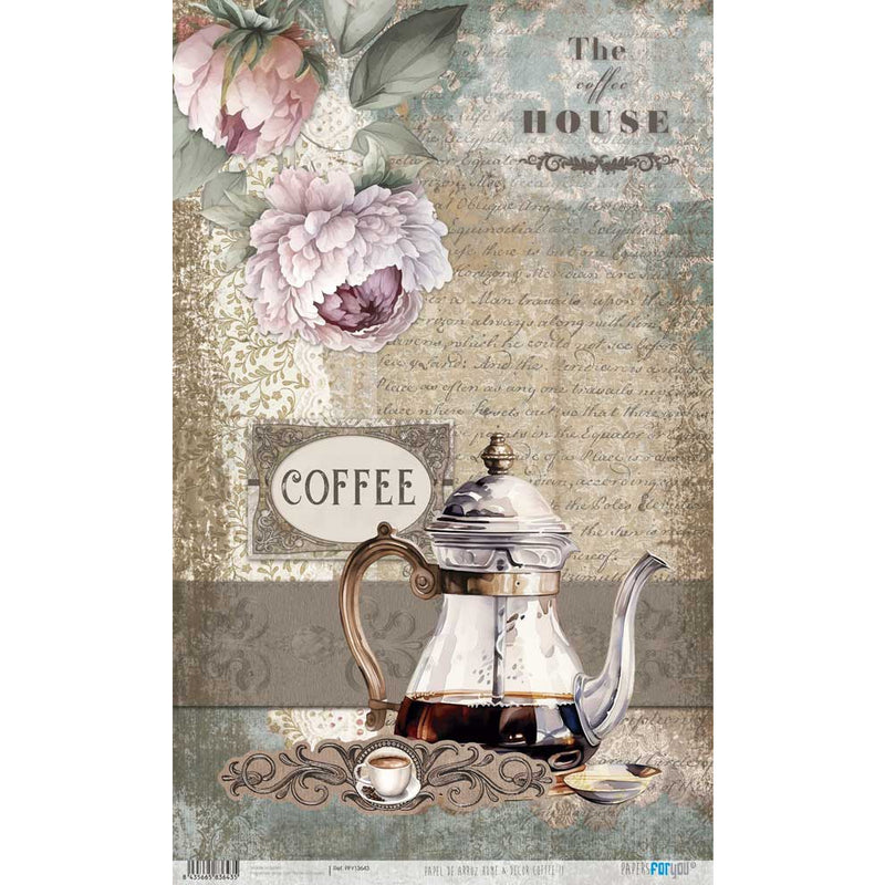 papel de arroz home and deco papers for you the coffee house