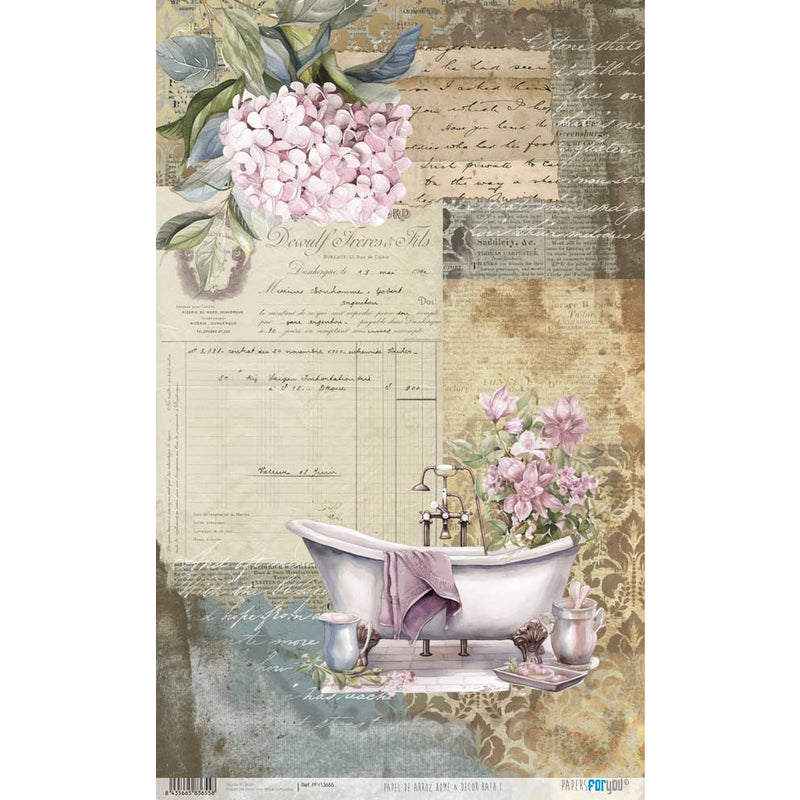 papel de arroz home&deco papers for you scrap