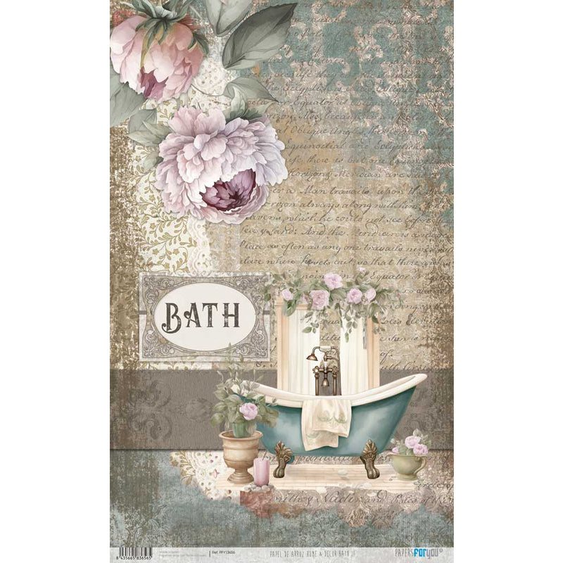 papel de arroz bath papers for you home & deco