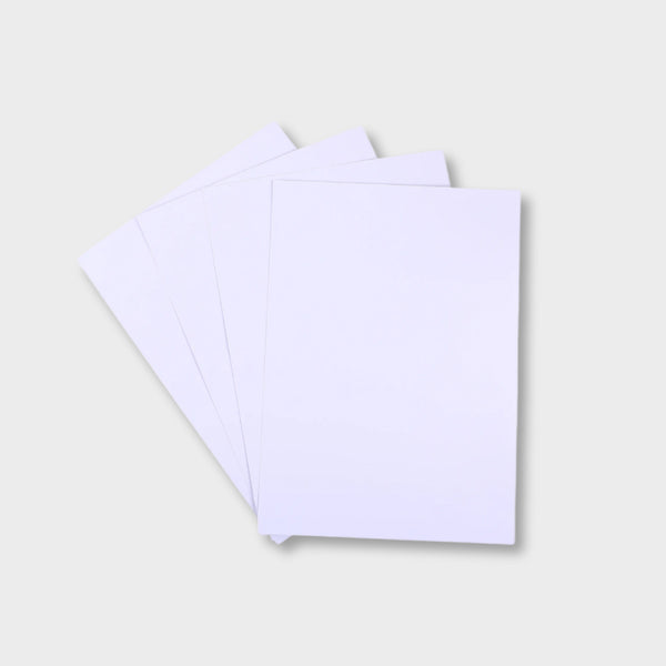 pack 100 cartulinas blancas A4