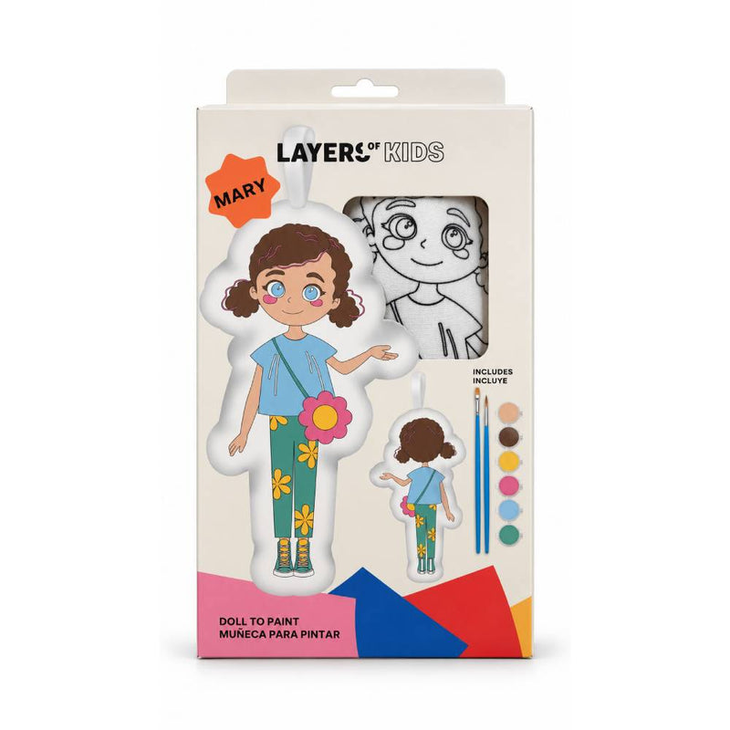 LAYERS OF DOLLS TO PAINT - MARY