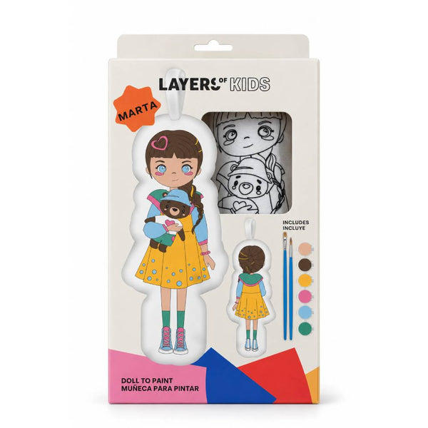 LAYERS OF DOLLS TO PAINT - MARTA