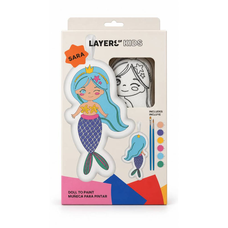 LAYERS OF DOLLS TO PAINT - SARA