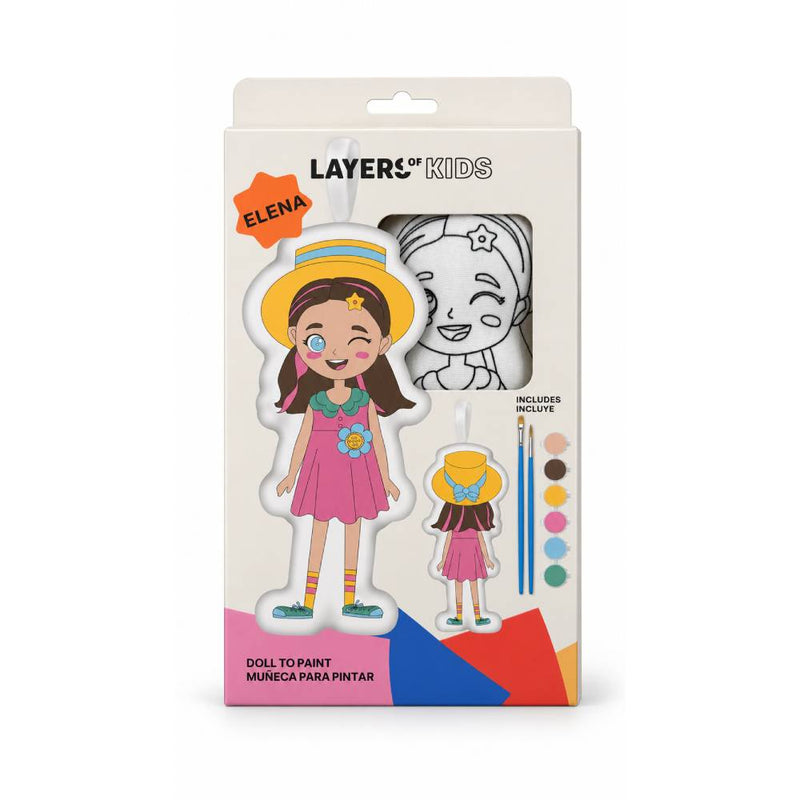 LAYERS OF DOLLS TO PAINT - ELENA