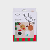  Kit de Crochet para Hacer Posavasos Navideños The  Lanners