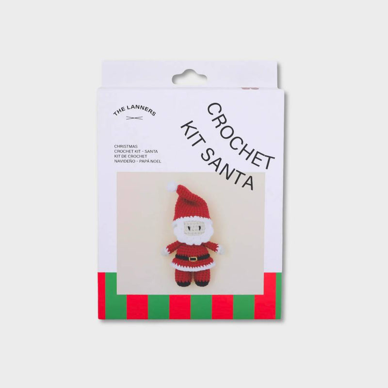  Kit de Crochet para Hacer Papá Noel The Lanners