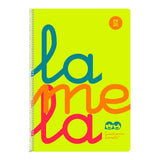 Cuaderno Fº Lamela Plastic - C 5 - 80 hojas - 90 grs -Amarillo