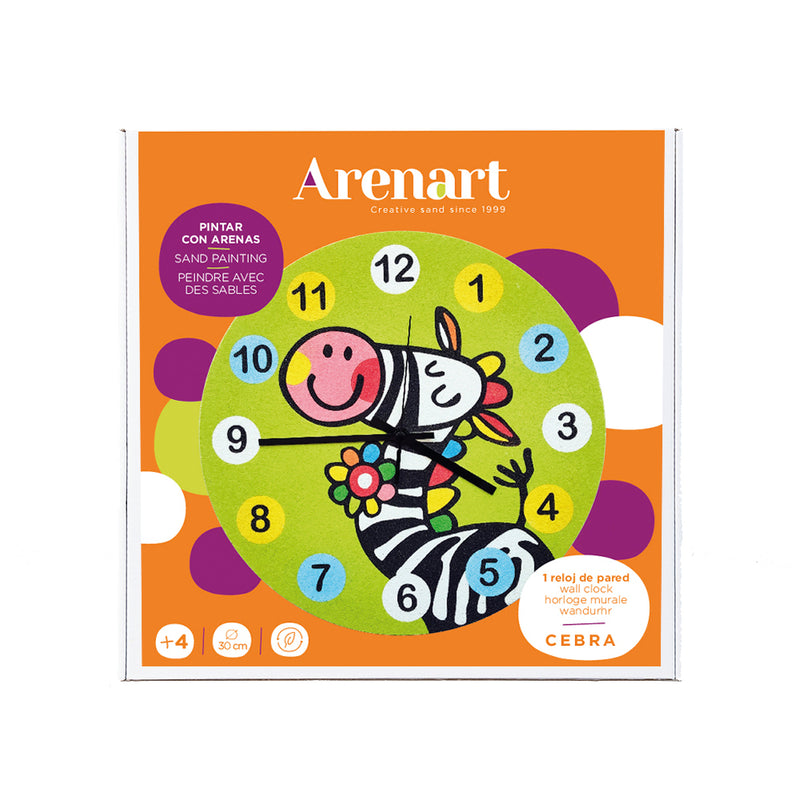 KIT ARENART RELOJ CEBRA