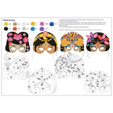 kit pintar con arenas máscaras princesas arenart