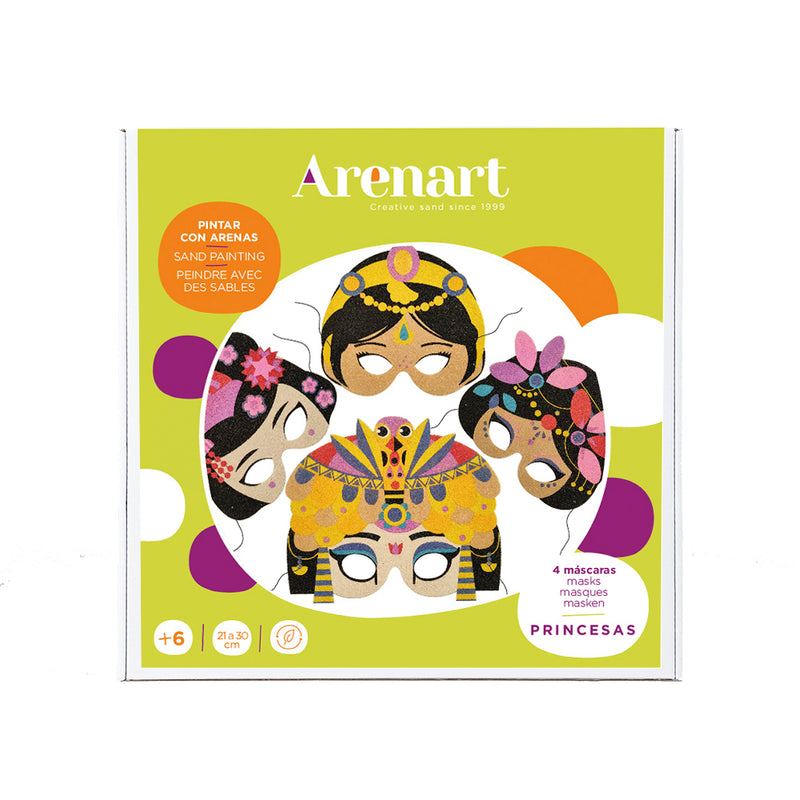 KIT ARENART MÁSCARAS PRINCESAS