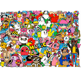 póster para pintar chocotoy candy music