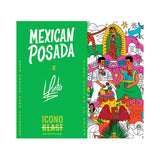 póster gigante para colorear Posada Mexicana Luis pinto