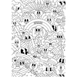 mural gigante para pintar poster retro iconoklast