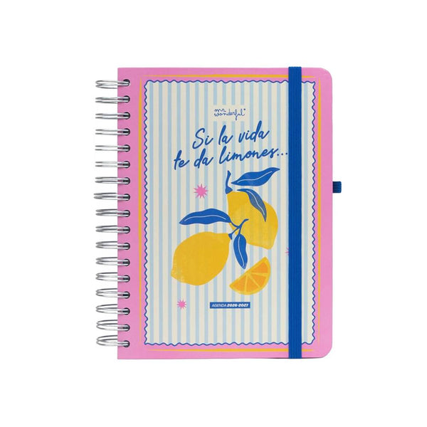 AGENDA ESC. 26 MR WONDERFUL A5 D/P SI LA VIDA TE DA LIMONES