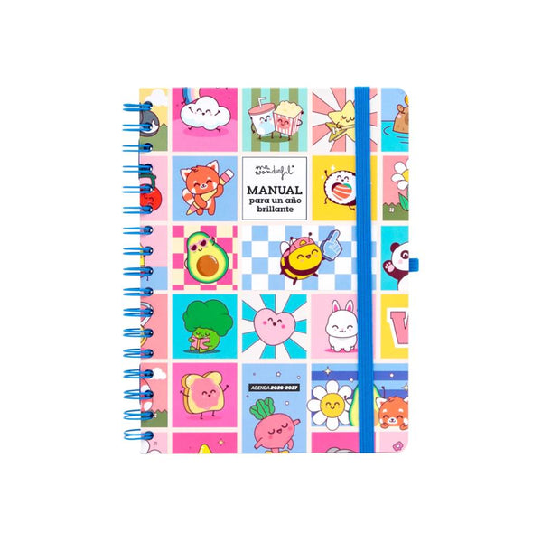 AGENDA ESC. 26 MR WONDERFUL A5 S/V MANUAL PARA UN AÑO BRIL